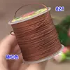 821 Linha de Algodão 1mm Linha Manbo Corda de Tecelagem Contas Peroladas Pingente Resistente ao Desgaste Cordão de Segurança Corda de Mão Vermelha Fio