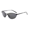 Gafas de Sol Metálicas Estilo Ojo de Gato para Mujer, Protección Solar, Protección UV, Gafas de Sol de Moda y Tendencia, Mismo Estilo que las Celebridades de Internet