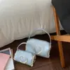 Bolsa de Mão Fresca e Fofa Estilo Coreano com Acabamento em Renda 2026 Nova Tendência Bolsa de Ombro Pai-Filho Bolsa Transversal Casual
