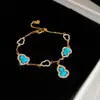 ¡Fortuna y Prosperidad! Pulsera de calabaza con incrustaciones de resina, diamantes y circonita, pulsera de nicho de lujo ligero, joyería al por mayor de alta gama vintage