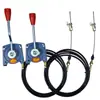 Cable de acelerador remoto marino, cable de acelerador manual, cable de acelerador para motor fueraborda, control de crucero de acelerador manual.
