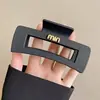 Pinza para el pelo de lazo estilo coreano para cabello voluminoso, pinza para el pelo con forma de corazón para la parte trasera de la cabeza, nuevo pinza de tiburón grande 2026 accesorio para el cabello