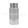 Elemento de Filtro de Malla Sinterizada con Puerto Roscado Dn40 Cuerpo de Válvula Elemento de Filtro Respirador Malla Sinterizada de Cinco Capas de Alambre Metálico