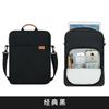 Bolso cruzado portátil para tableta, impermeable y resistente al desgaste, bolsa para iPad, maletín personalizable de felpa a prueba de golpes para documentos