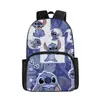 Mochila Escolar Stitch Stitch Mochila Lilo y Stitch Mochila Tela Oxford Mochila de Doble Capa Mochila Escolar