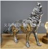 Estación independiente comercio exterior transfronterizo perro punk tortuga lobo caracol elefante artesanías de resina Adornos de decoración de escritorio para ventana