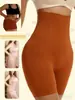 Pantalones de seguridad abdominales de cintura alta transfronterizos para mujer, posparto, anti-deslumbramiento, pantalones de seguridad, levantamiento de glúteos, moldeador corporal, corsé para cintura y abdomen, pantalones moldeadores para el cuerpo