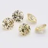 Aretes de Aleación de Titanio F136 con Zirconia 5A para Uña de Labio/Uña de Oreja Cabezal de Repuesto de Joyería de Fondo Redondo en stock