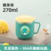 304 Copo de Água de Aço Inoxidável Copo Dos Desenhos Animados com Boca de Escala Copo Casa Jardim de Infância Copo de Leite Infantil com Tampa Caneca