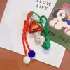 Hd10131A12 Tecido Estilo Floresta Moda Coreana Boneco Temático de Natal Pingente de Chaveiro de Carro Decoração de Bolsa Corrente de Telefone