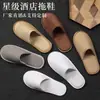 Pantuflas Desechables para Casas de Huéspedes y Habitaciones de Hotel, Engrosadas y Antideslizantes, Logo Personalizable, Material de Terciopelo Coral, Exclusivamente para Hoteles