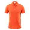 YDD MS601# Camisa Polo de Moda 40 Camisa Polo para Hombre en stock Básica Popular Manga Corta Holgada Pura