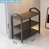 Zapatero sencillo para dormitorio de estudiantes, zapatero pequeño, económico, con base sólida para cama, a prueba de polvo, zapatero de almacenamiento