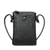 Fabricante Venta al por Mayor Bolso para Teléfono Móvil para Mujer Nuevo Bolso Pequeño Cruzado Moda Cuero Genuino Vertical Bolso para Mujer Cuero Vacuno Mini Bolso de Hombro