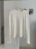 KEKEZOON Forro Polar Cuello Redondo Estilo Básico Color Sólido Manga Larga Capa Interior Capa Base Camiseta Superior 9333