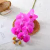 Flores Artificiais Phalaenopsis de Alta Qualidade com Toque Real Conjunto de Flores Artificiais Decoração para Hotel Quarto Decoração com Flores Ornamentos Flores Secas