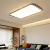 Lámpara de Techo Cuadrada Bauhaus Nueva Minimalista Espectro Completo Gama Alta Sala de Estar Ultradelgada Alto Brillo Lujo Luz Principal Hierro Otro