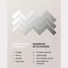 Ventas Directas de Fábrica Transfronterizo Espejo Acrílico Tridimensional Pegatinas de Pared Sala de Estar Escaleras Pared de Fondo Autoadhesivo Espejo Decorativo Creativo