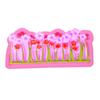 Molde de Silicone Flores e Flores Molde de Chocolate Molde para Bolo DIY Molde para Decoração de Bolo Fondant