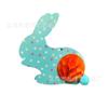 Elemento de Pascua transfronterizo Linterna en forma de huevo Conejo rico Bola de panal en forma de huevo Colgante Escena colgante Decoración Conjunto