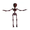 Venda Quente Transfronteiriça Brinquedos de Impressão 3D para Halloween Brinquedos de Esqueleto de Crânio Magnéticos Ímãs de Geladeira de Impressão 3D