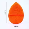 Esponja de Limpeza Facial Personalizada em Formato de Coração, Removedor de Maquiagem de Beleza, Máscara Facial de Lama Limpeza e Amiga da Pele, Esponja de Limpeza de Algodão de Polpa de Madeira Removível