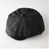 Gorra Plana Octagonal Elástica de Color Sólido Delgado, Gorra de Periodista Versátil Casual Unisex que Hace que la Cara se Vea Más Pequeña, Gorra con Visera Delantera