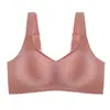 Sujetador sin costuras de tira de gel 3D, estilo de verano fino para mujer, push-up, soporte suave, sin varillas, top deportivo de tirantes para yoga