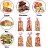 Nueva bolsa de embalaje de dulces para el Día de San Valentín múltiples imágenes de amor boca plana opp bolsa de regalo de dulces de celofán para el Día de San Valentín