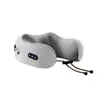 Almohada multifuncional en forma de U de espuma viscoelástica portátil para coche y viaje masajeador eléctrico de cuello almohada de masaje en forma de U