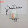 Nuevo Oso de Dibujos Animados Recogiendo Flores de Primavera Hecho a Mano DIY Accesorios de Pegamento de Crema Resina Decoración de Colgante para Pasador de Pelo