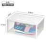 Caja de Acrílico Personalizada para Zapatos Caja de Almacenamiento Transparente Aj Exhibidor de Zapatos Plástico a Prueba de Polvo Magnético Ahorrador de Espacio Zapatero Pared de Zapatos