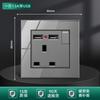 Duplex 146 Hong Kong e Macau British 13a soquete USB painel elétrico interruptor de luz 20a rack curvo ar frio água quente doméstico