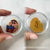 Pegatinas para Teléfono con Contenido de Oro de Dibujos Animados de Doraemon Hello Kitty Crayon Shin-Chan Pegatinas para Teléfono de Sanrio Regalos para Eventos