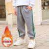 Pantalones para niño Estilo Otoño 2025 Nuevo Estilo Pantalones Deportivos Ropa de Otoño Niño Ropa para Niños Pantalones Deportivos de Otoño Forrados de Felpa