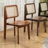 Mesa de jantar e cadeira de madeira maciça americana, combinação para 4 a 6 pessoas, mesa redonda de madeira de freixo, antiga, 1,2 m, mesa de jantar para apartamento pequeno