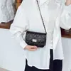 Bolso de Cadena Acolchado Estilo Chanel para Mujer 2025 Nuevo Versátil Bolso Cruzado Mini Chic Versión Coreana Bolso Cuadrado Pequeño Simple