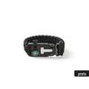 Spot de fábrica corda de guarda-chuva de sete núcleos trançada apito de sobrevivência pederneira bússola grande pulseira de corda de guarda-chuva pulseira salva-vidas