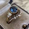Yiwu Sanjie Fabricante de Joyería 2024 Nuevo Anillo de Circonia Europeo y Americano de Venta Caliente en Ins