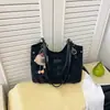 Bolso grande de mujer estilo retro, nueva colección otoño/invierno 2026, versátil y sencillo bolso de hombro, bolso tote casual y a la moda para el uso diario