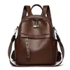 Mochila para Mujer 2026 Transfronteriza Nueva Elegante Mochila para Mujer Elegante Simple Gran Capacidad Moda Europea Americana Bolso Bolso para Mujer