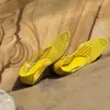 Zapatos de verano para mujer estilo ballet, malla de piel de oveja súper suave, sandalias planas poco profundas huecas, slip-on casual de punta cerrada