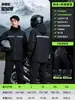 Traje de chuva para motociclista para homens adultos, duas peças com proteção total contra chuva, especificamente projetado para entregadores à prova d'água