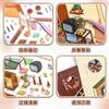 Pegatinas de Paisaje de Esquina de Habitación Lindas 3D Tridimensionales Cabaña Creativa Escena Micro Ortografía DIY Pegatinas para Niños Pegatinas