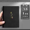 Cuaderno de Cuero A6 Cuaderno Pequeño Bloc de Notas Cuaderno Portátil de Alto Valor Bolsillo Simple con Solapa Cuaderno para Pantalones Estudiante Grosor Aumentado Libro de Mano