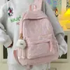 Mochila de Rua Estilo Primavera 2026 16 polegadas Alças com Amortecedor de Ar Mochila Respirável Unissex Mochila Escolar
