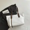 Bolso grande tejido vintage para mujer, nuevo bolso tote de moda coreana otoño 2026, bolso versátil de axila, bolso de hombro