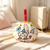 Bolsa de Almacenamiento Esférica Estilo Dibujos Animados para Ropa Interior con Compartimentos para Calzones y Calcetines, Bolsa de Almacenamiento de Viaje Tres en Uno para Organizar Ropa Íntima