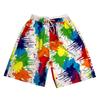 313#02 Populares Superiores para Hombre Verano Nuevo Twill de Playa Piel de Durazno Pantalones Cortos de Playa para Hombre Pantalones Casuales de Moda