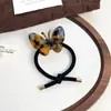Nueva Goma Elástica Mariposa de Acetato Coreana Diadema de Pelo de Gama Alta Cuerda para el Cabello Diadema Adorno para la Cabeza Dulce y Lindo